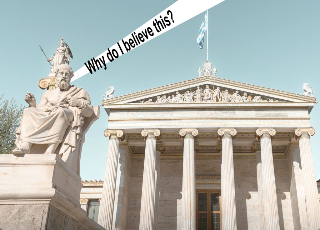 Socratic questioning critical thinking exercise