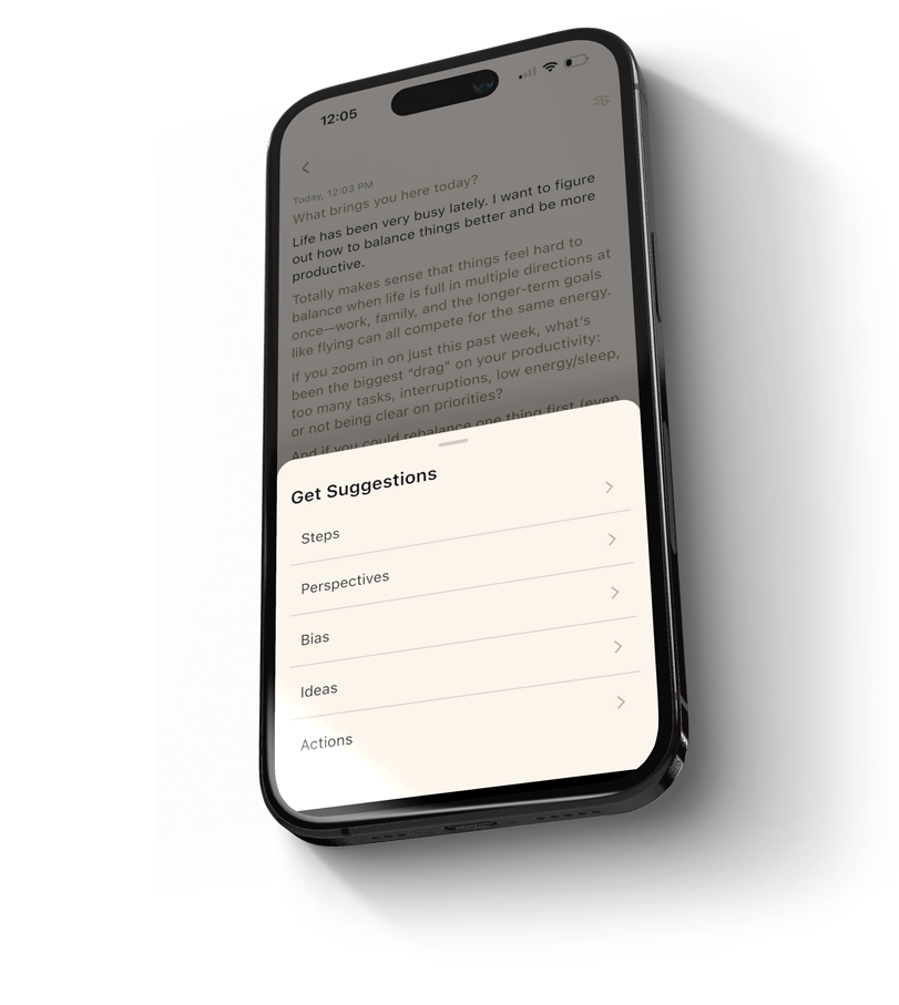 Journoo AI suggestions