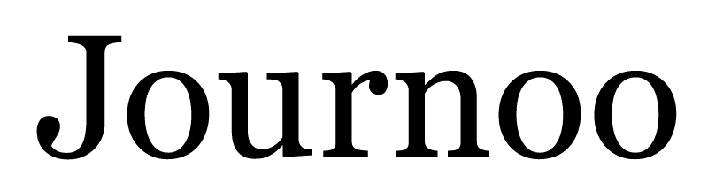 Journoo wordmark, black
